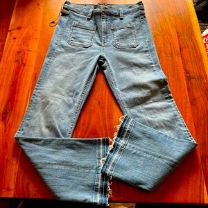 Veronica Beard Jeans.  Carolyn 10” baby boot.  Size 27!  Like new!